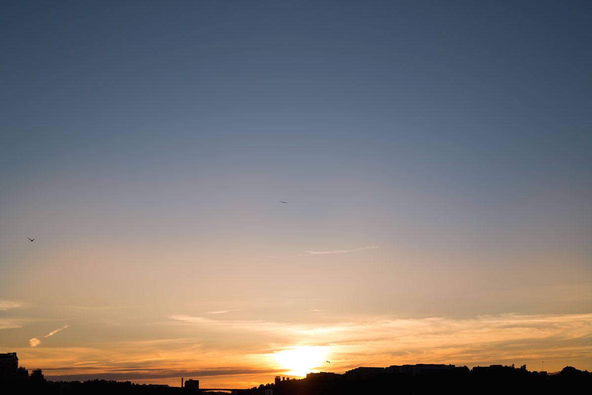 Stockholm-sunset