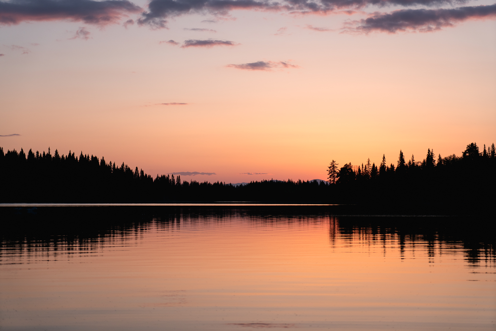 Solnedgång Huskucabin